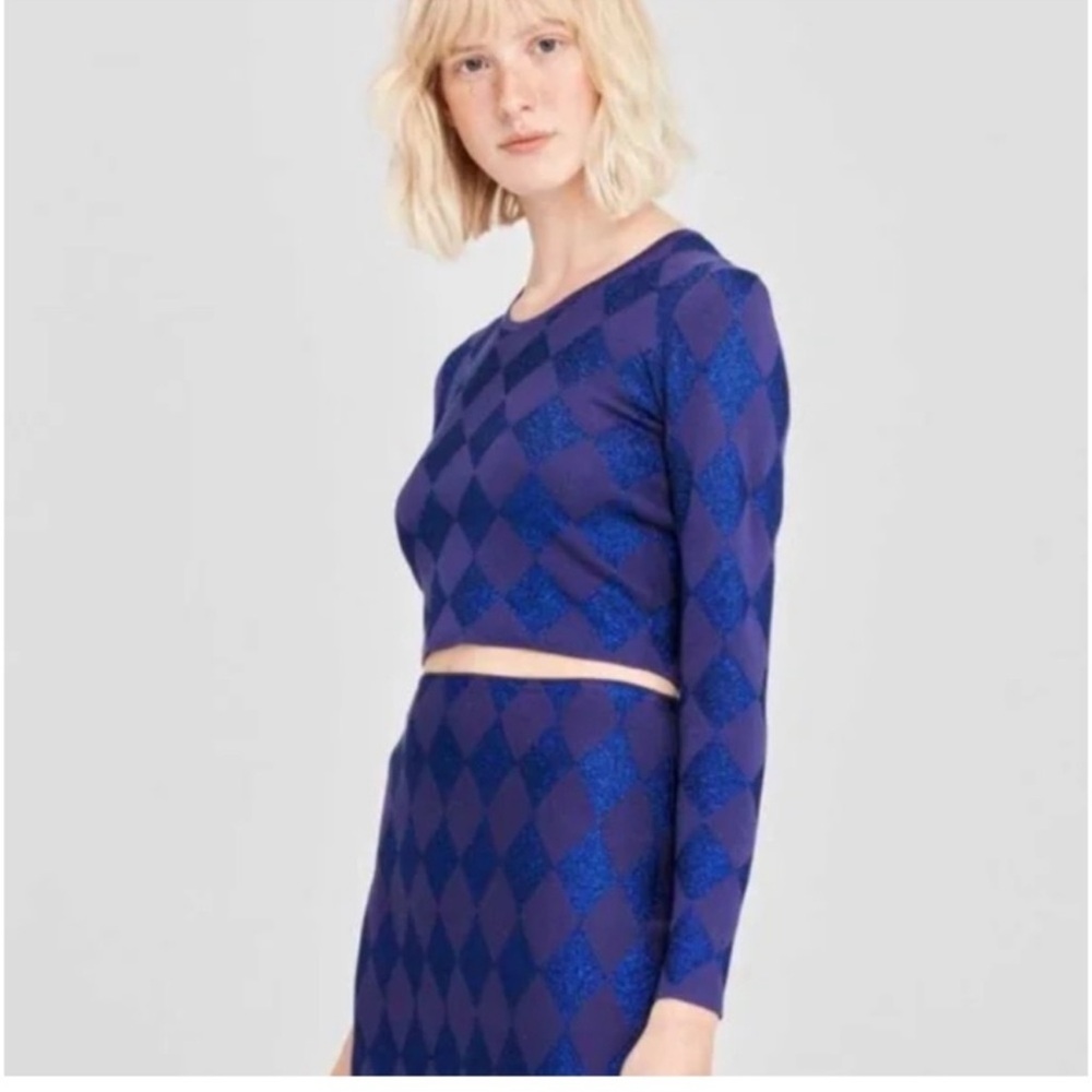 Baum und Pferdgarten Chaney Diamond Cropped Sweater